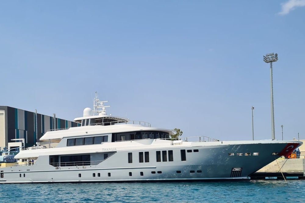 M/Y Thanuja launched